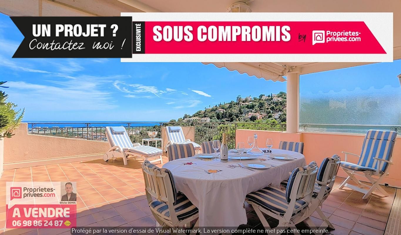3 PIECES MAGNIFIQUE VUE MER DERNIER ETAGE AVEC GRANDE TERRASSE 37 m² !
