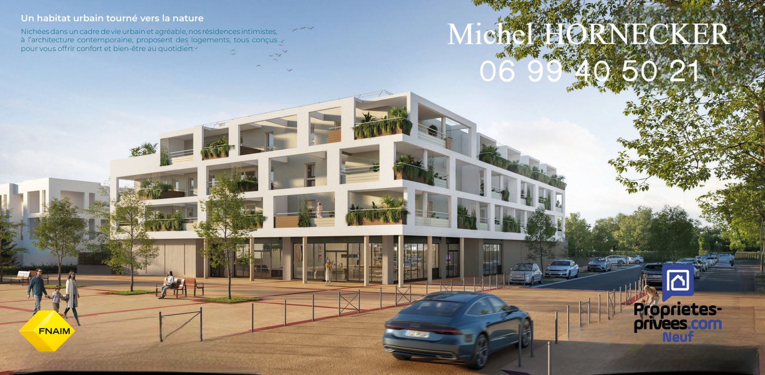 Appartement moderne de 40 m² avec balcon / terrasse