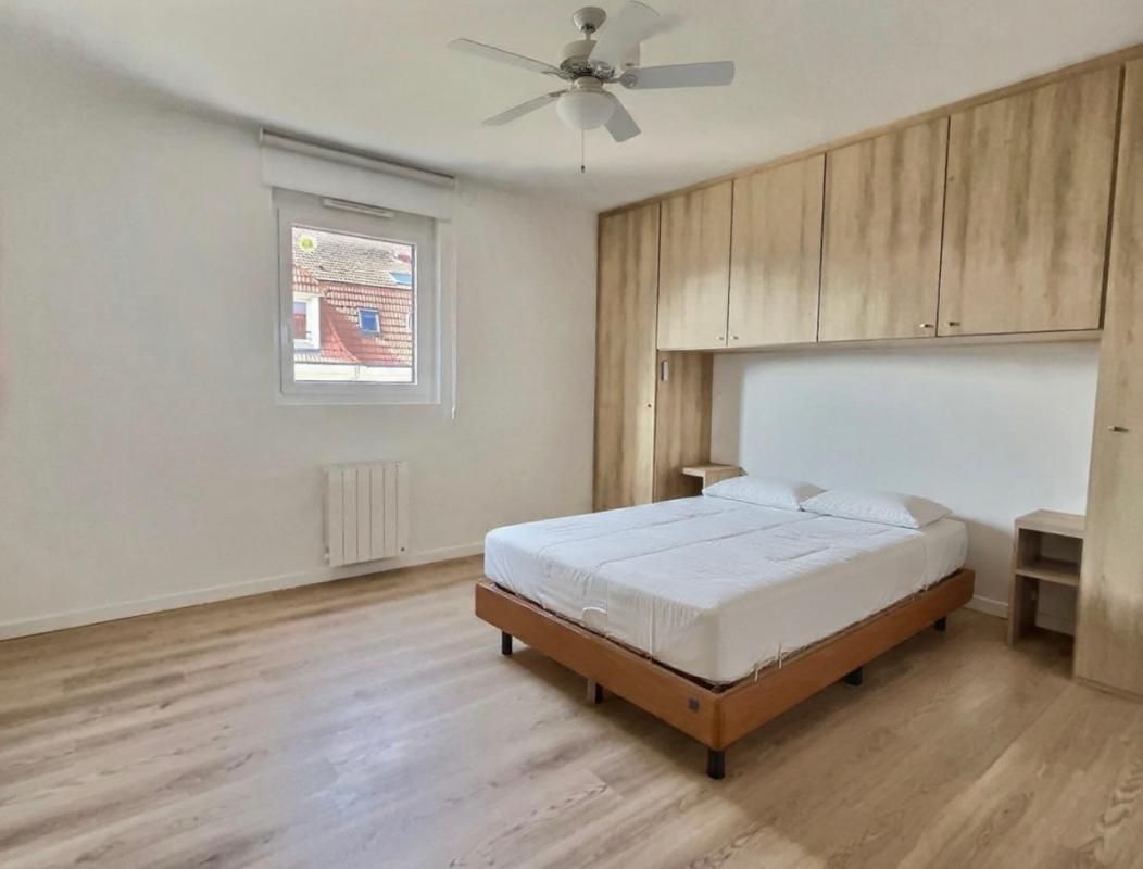 NEUFCHATEL-HARDELOT Centre station, plage à pied, T3 lumineux 83m2, terrasse sud, garage, pkg 4