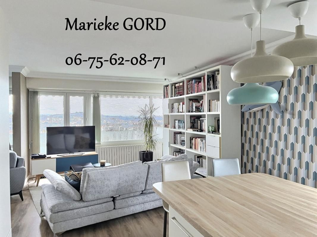 SAINT-ETIENNE SAINT ETIENNE 42100 bel appartement de 97.80 m² 3 chambres grand balcon garage cave et place de parking 3