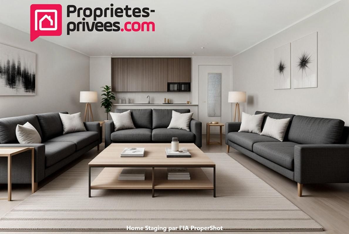 BONDY Appartement avec 1 terrasse et un balcon cave et parking sous sol 2