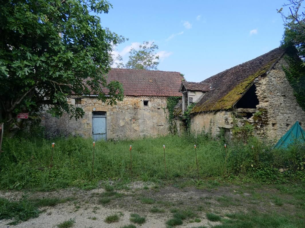 Maison Tourtoirac 2 pièces avec grand terrain et puits