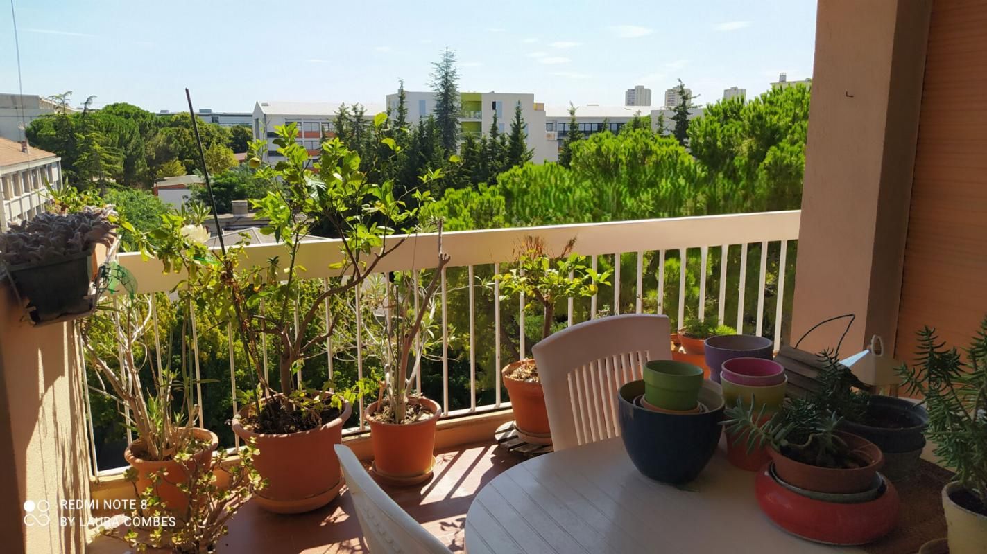 Appartement Montpellier T 4 de 75 m2/ Balcon/Cave