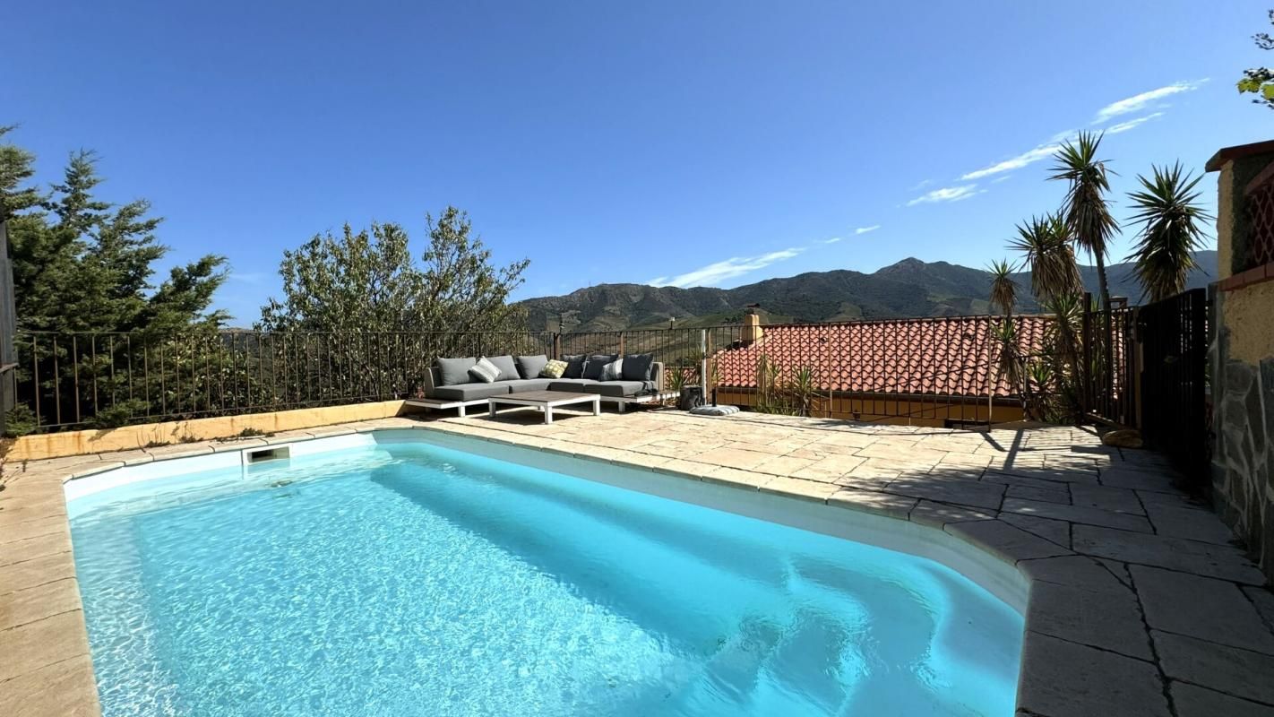 BANYULS-SUR-MER 3 chambres, terrasse, garage, piscine, vue dégagée 2