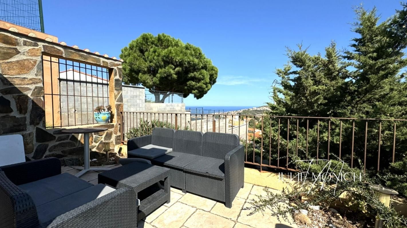 BANYULS-SUR-MER 3 chambres, terrasse, garage, piscine, vue dégagée 4