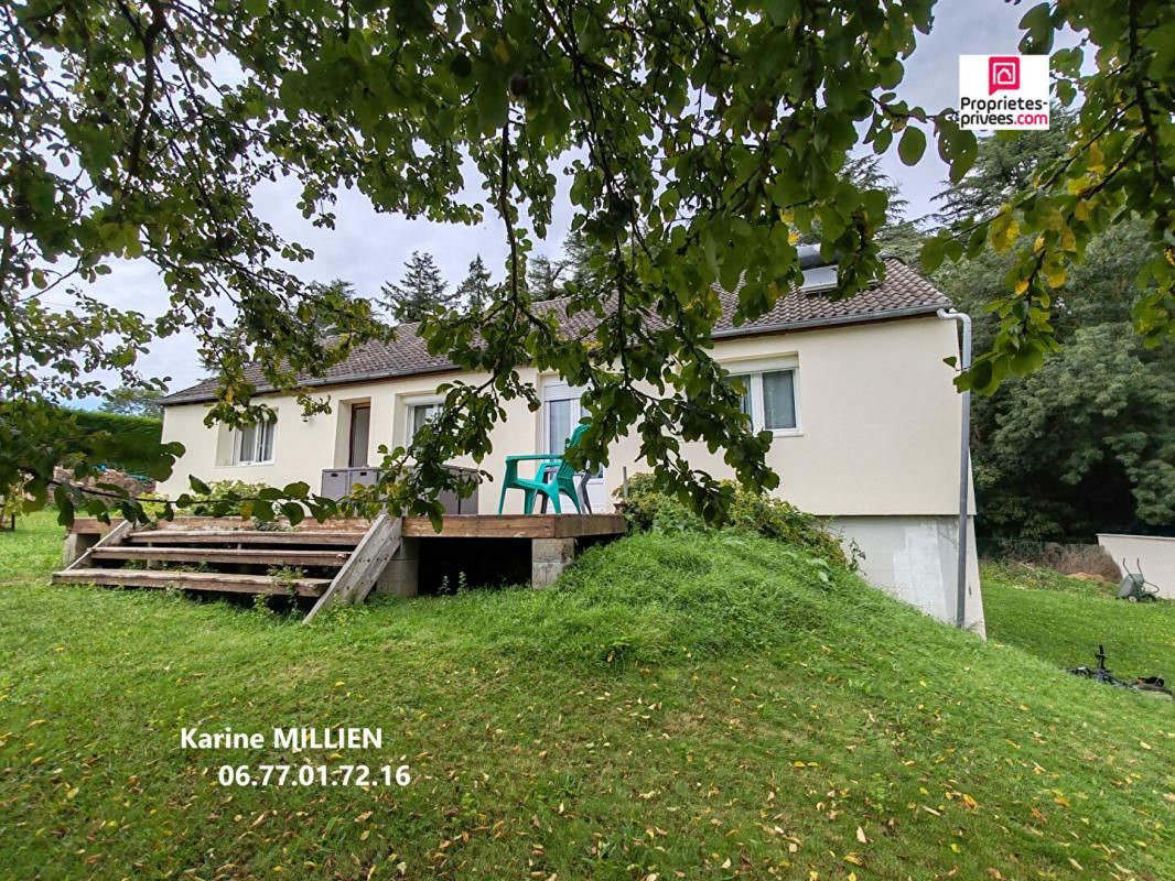 SAINT LUBIN DES JONCHERETS 28350 - Maison individuelle de plain-pied avec 3 garages - Terrain - 228500 HAI