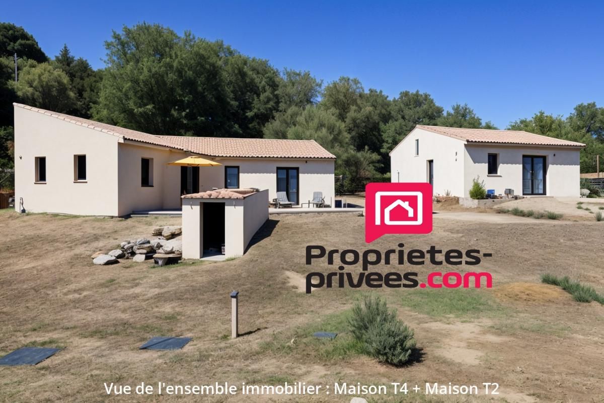 Maison T4 + Maison T2 - SOTTA - CORSE DU SUD - FRANCE