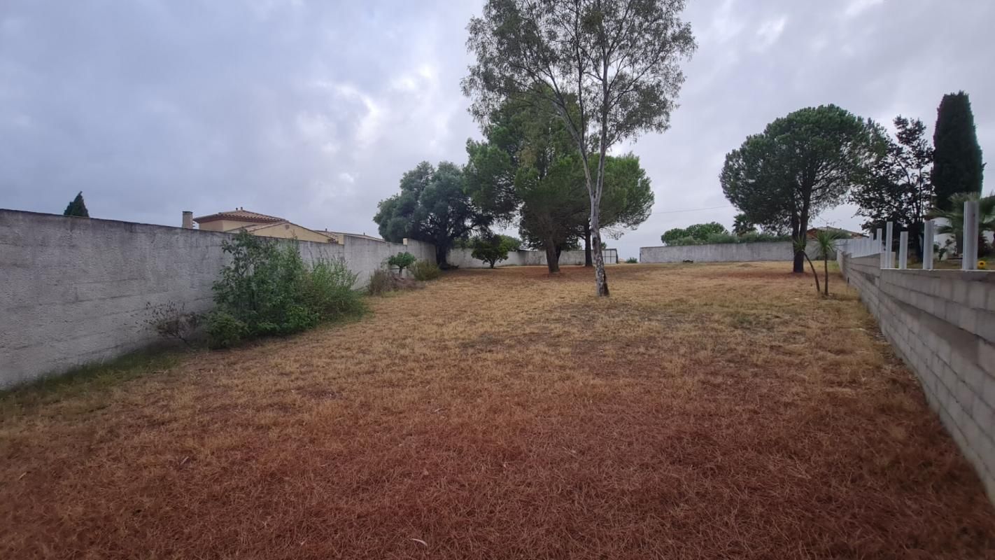 MAGALAS jolie Terrain de 1306m² avec vue 2