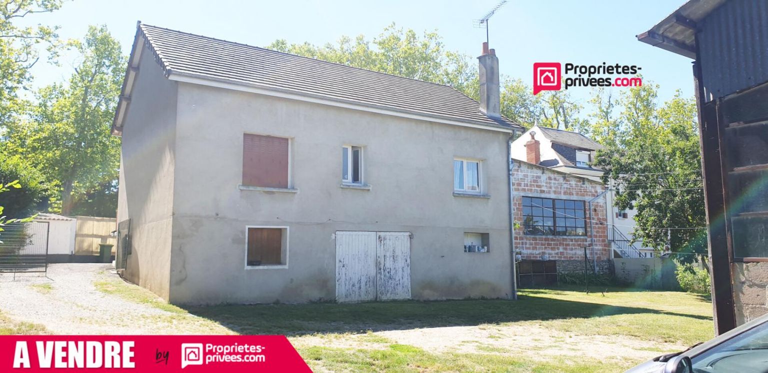 VALENCAY Maison 83 m² 5 p 3 ch + locaux industriels de 145 m² et 260 m² - terrain 1632 m² 2