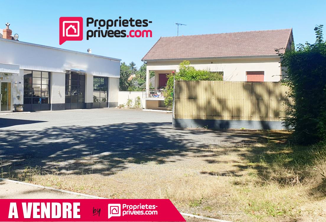 VALENCAY Maison 83 m² 5 p 3 ch + locaux industriels de 145 m² et 260 m² - terrain 1632 m² 3