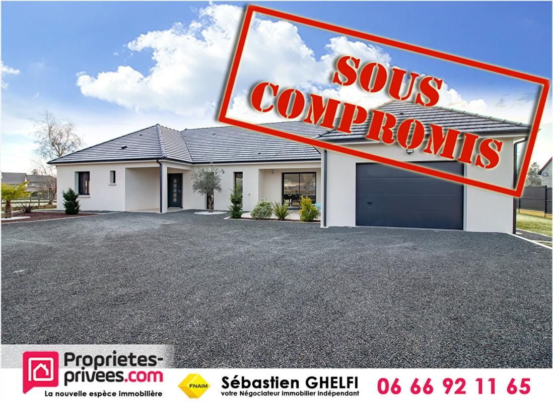 Romorantin (41200) maison avec 4 chambres dont 1 suite et 2 garages