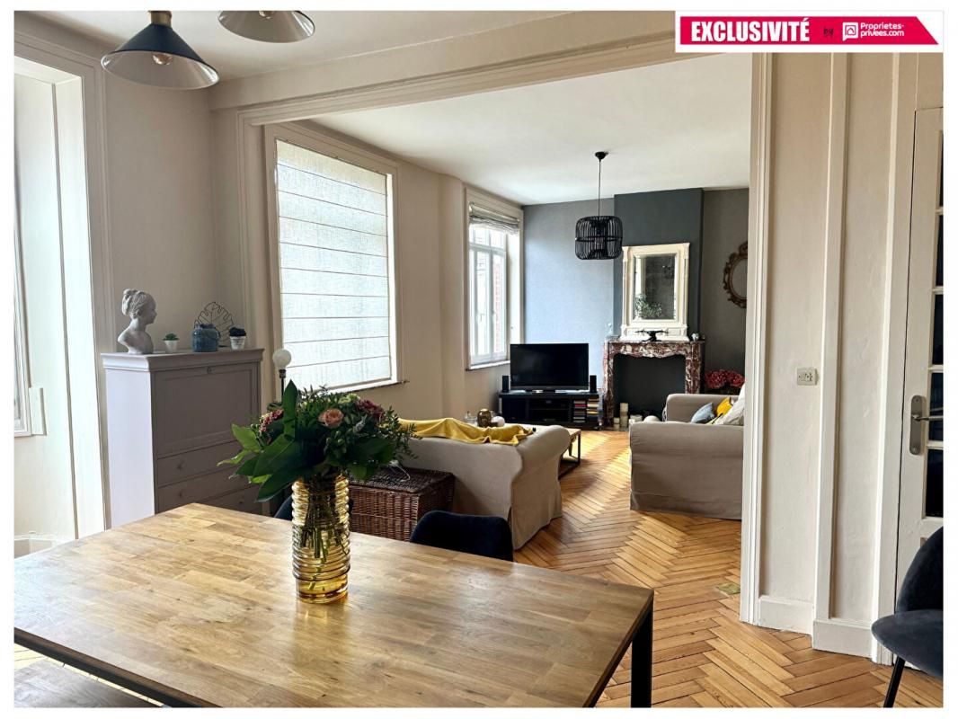 Appartement Roubaix 3 pièce(s) 93 m2 - Secteur Epeule/Montesquieu