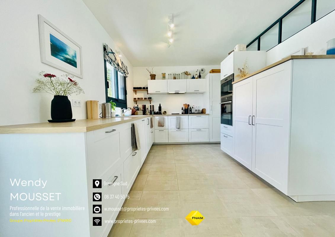 LE TOUR-DU-PARC Belle maison rénovée avec vue campagne, marais et bras de mer 2