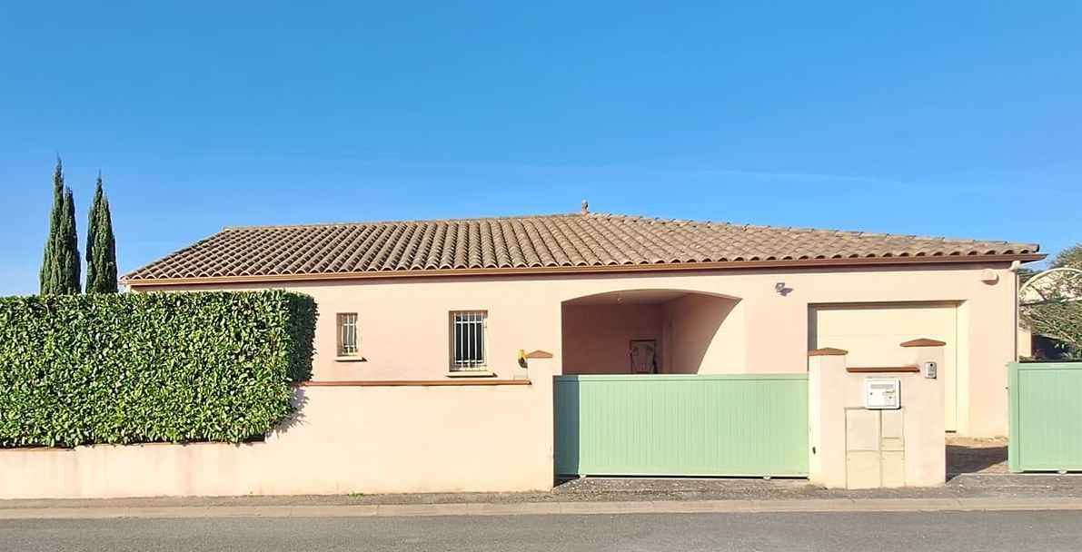 Maison plain-pied Pennautier belles prestations