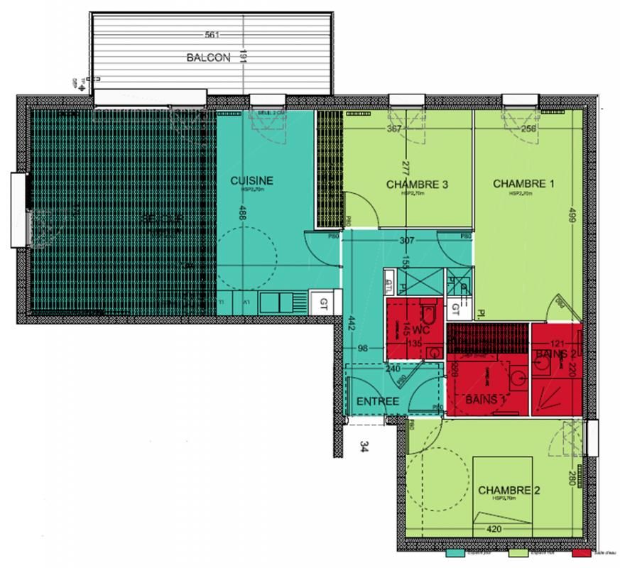 MOUVAUX Appartement 3 chambres 86 m2 à Mouvaux 4