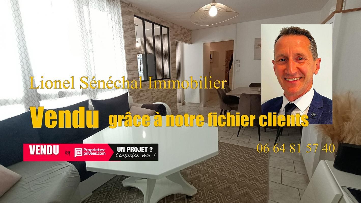 Appartement au RDC avec 2 balcons 6 pièces de 76 m2 secteur Pontlieue avec un accès direct au bord de l' huisne