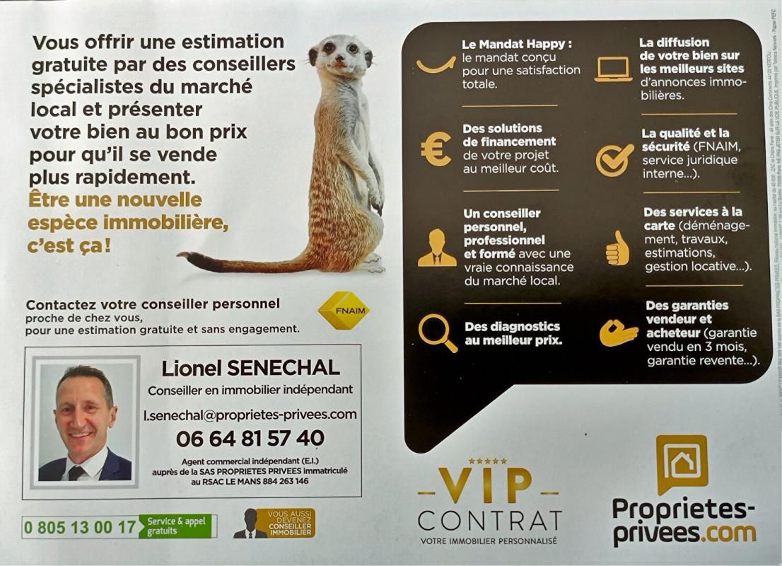 LE MANS Appartement au RDC avec 2 balcons 6 pièces de 76 m2 secteur Pontlieue avec un accès direct au bord de l' huisne 3