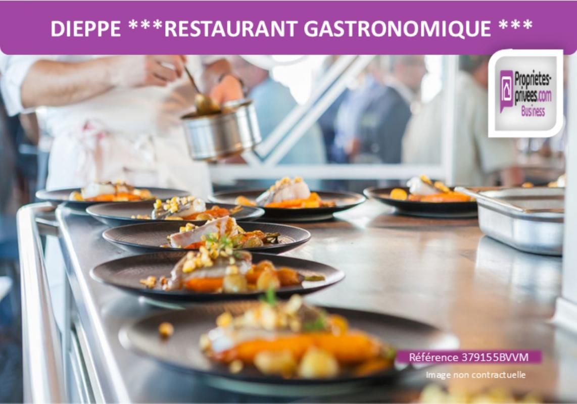 DIEPPE  ! BAR RESTAURANT AVEC TERRASSE ET LOGEMENT
