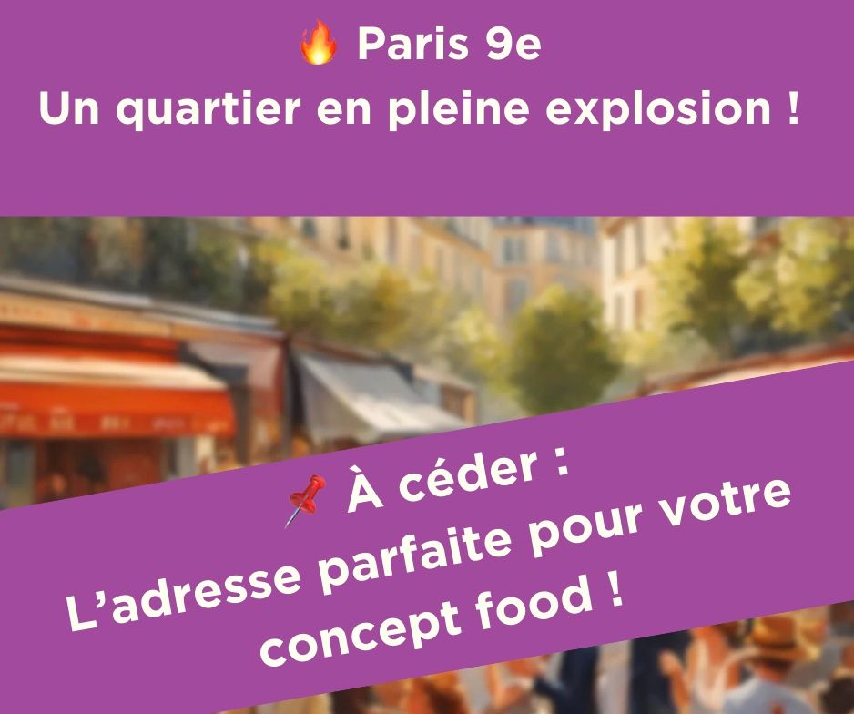 PARIS 75009 - SECTEUR N.DAME DE LORETTE - RESTAURANT - 42 m²