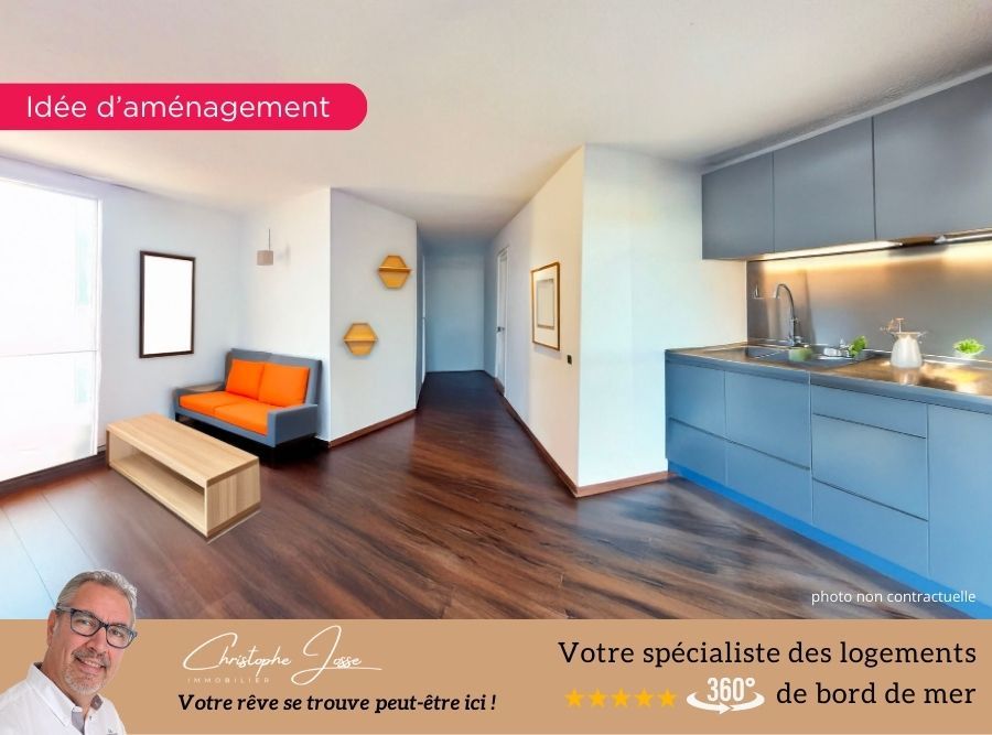 Studio Cabine Transformable en T2 à Port-Leucate