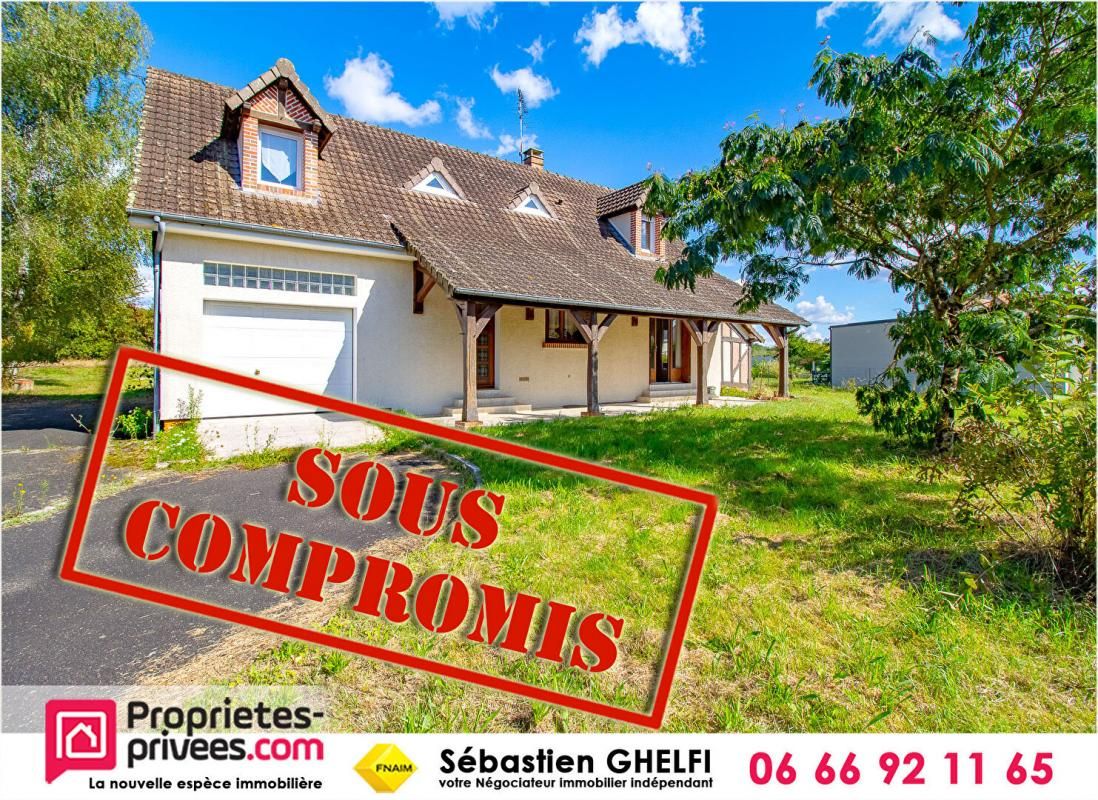 secteur nord maison avec 3 chambres-bureau-2 garages