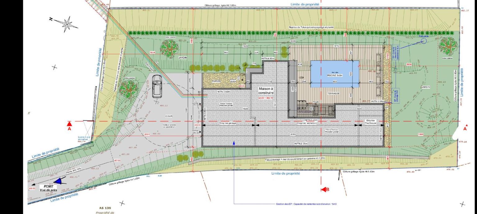 AUREC-SUR-LOIRE AUREC-SUR-LOIRE 43110 PROJET DE VILLA D'ARCHITECTE AVEC VUE PANORAMIQUE 3