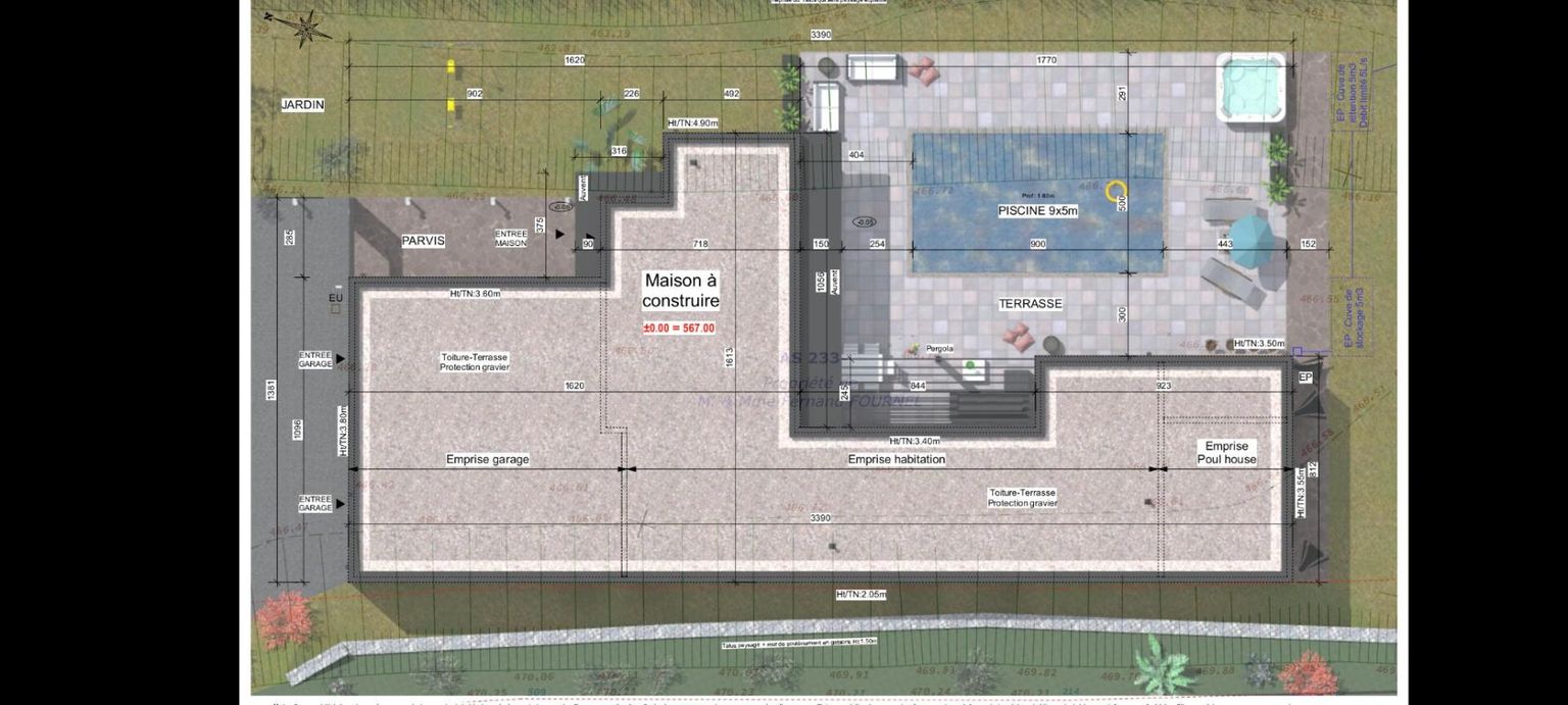 AUREC-SUR-LOIRE AUREC-SUR-LOIRE 43110 PROJET DE VILLA D'ARCHITECTE AVEC VUE PANORAMIQUE 4