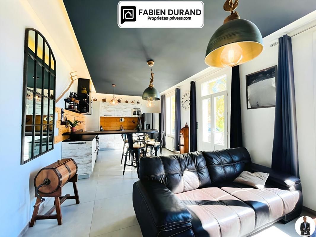 PUGET-SUR-ARGENS Maison 130 m² lumineuse avec hauts plafonds et grand jardin privatif 4