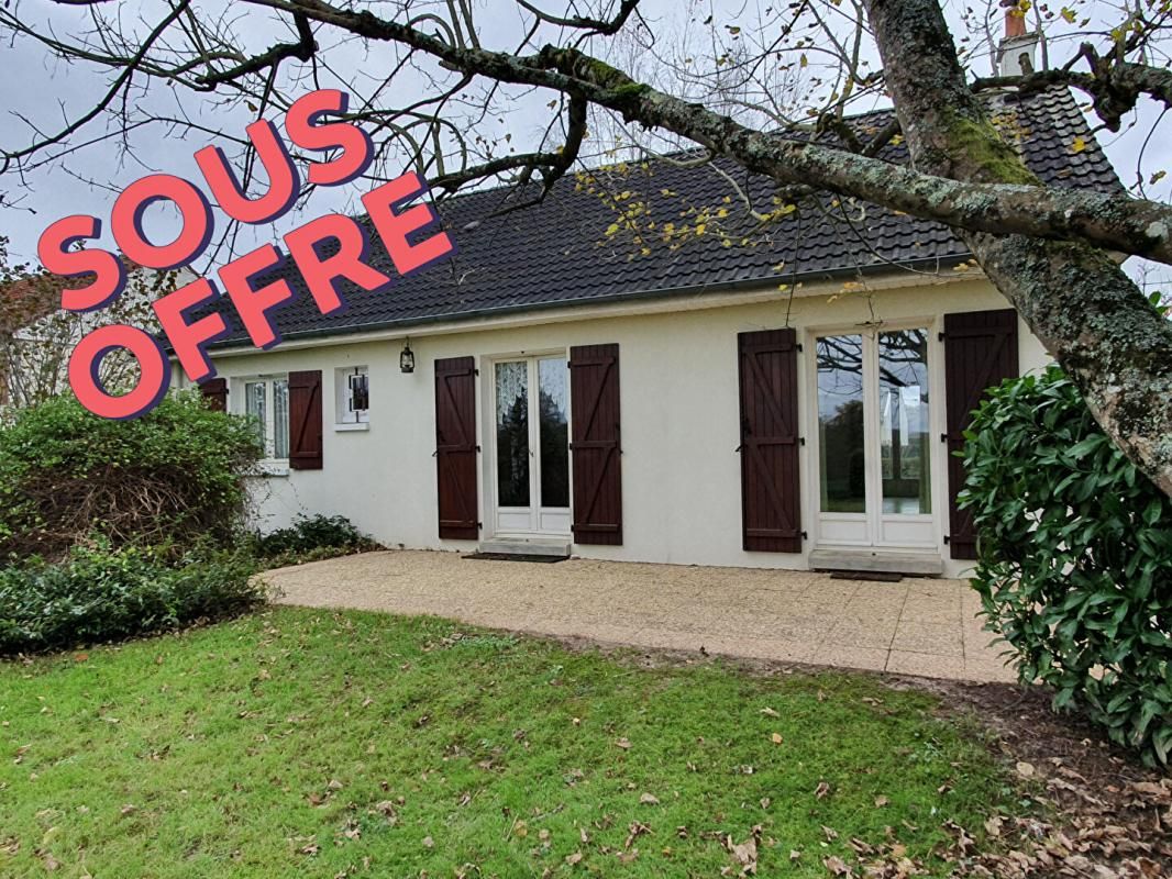 Maison 4 pièces  dont 3 chambres sur sous sol, terrain 1000 m2