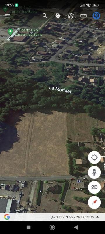 LUXEUIL-LES-BAINS Terrain constructible. 9159 M2 m2 3