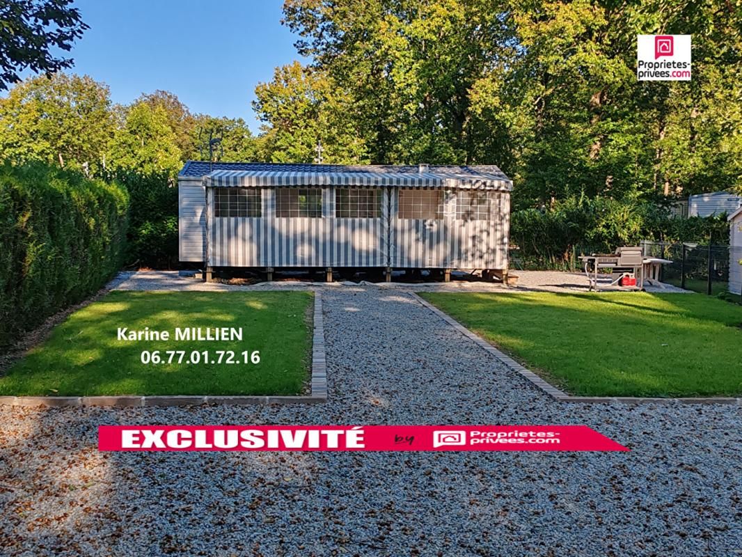 Mobil home ENTIEREMENT RENOVE, aménagé, équipé et son terrain en pleine propriété - 2 chambres - Cabanon de jardin - Terrain - 66990 HA