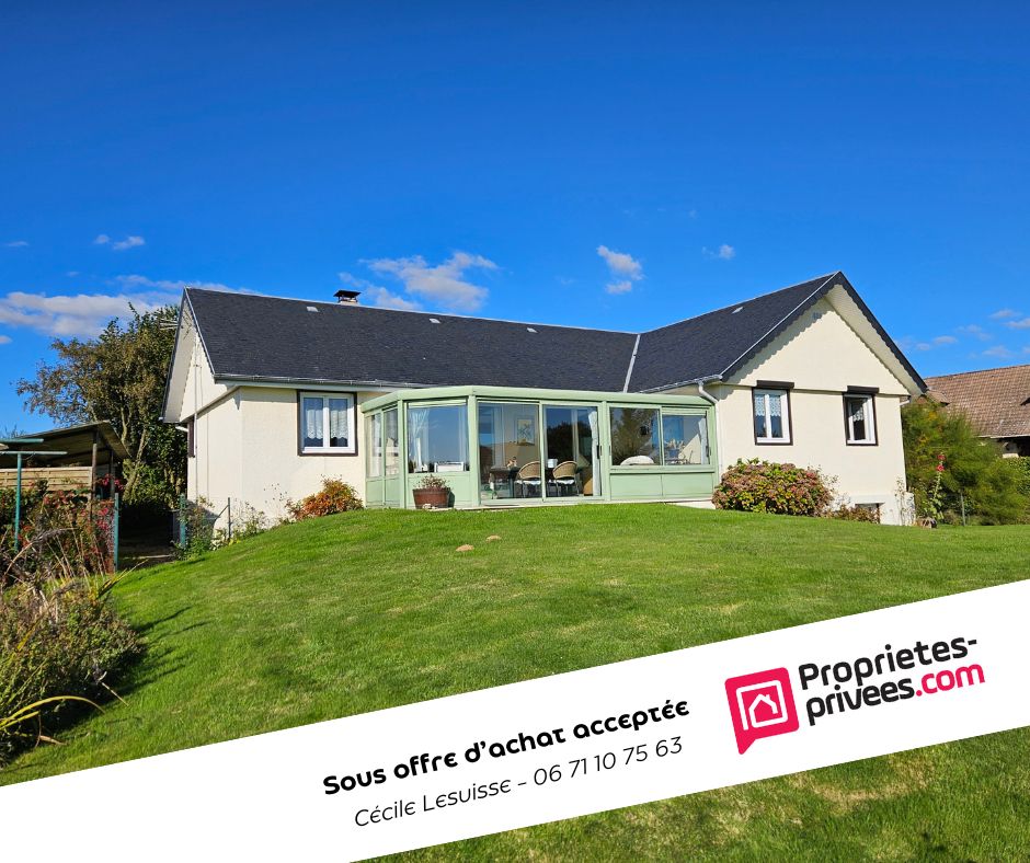 Maison de plain-pied + Sous-sol complet