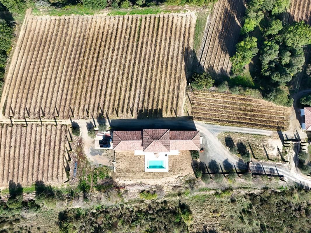 DOMAINE VITICOLE ET SA VILLA MODERNE