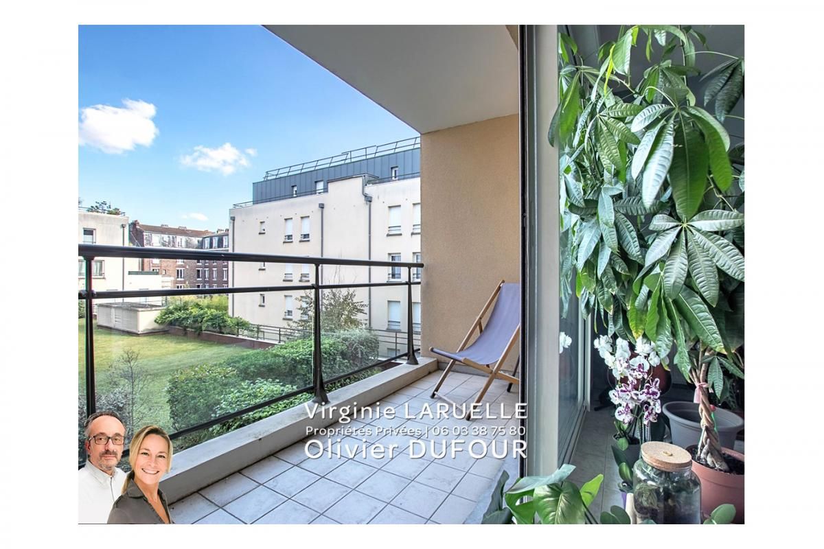 Rouen Centre appartement avec loggia, 1 chambre, cave et parking couvert