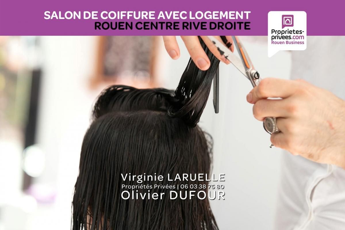 ROUEN Rouen centre rive droite - Salon de coiffure mixte et logement 4