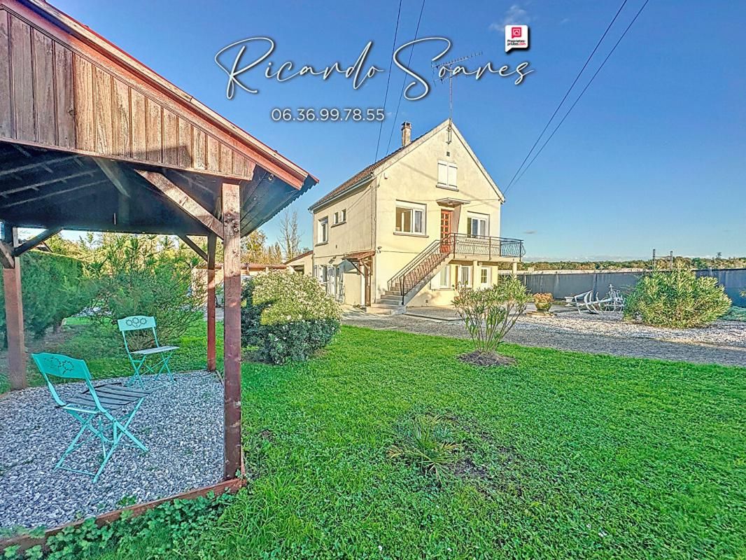 60870 RIEUX - MAISON 102m2 + 30m2 / 4 CHAMBRES / GARAGE 85m2 / TERRAIN 1350m2