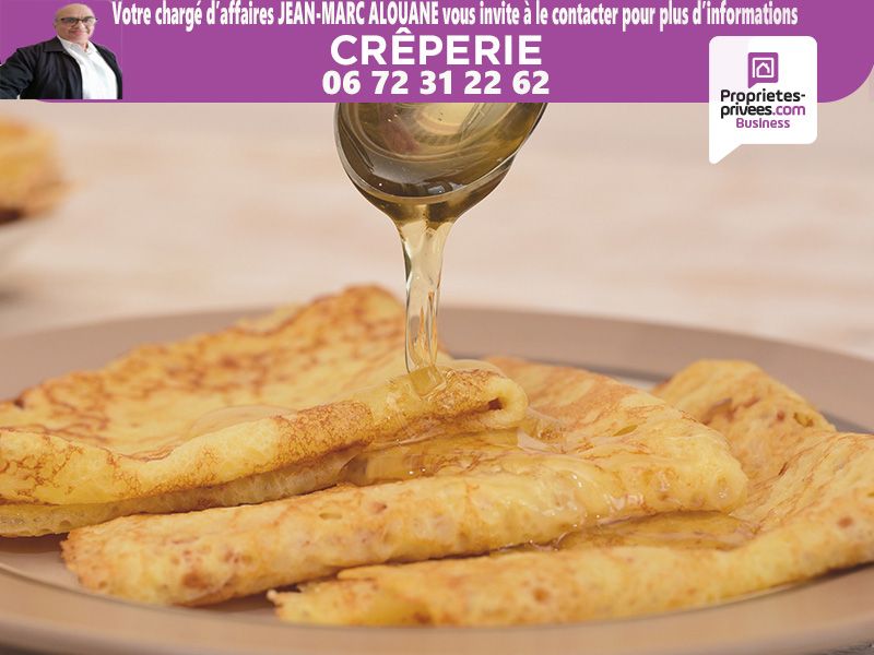 SETE 34200 SETE - BAR, CREPERIE, GLACE, SNACKING, SALADERIE avec LOGEMENT 4