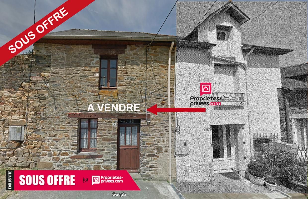 SOUS OFFRE Maison en pierre mitoyenne d'environ 60 m2