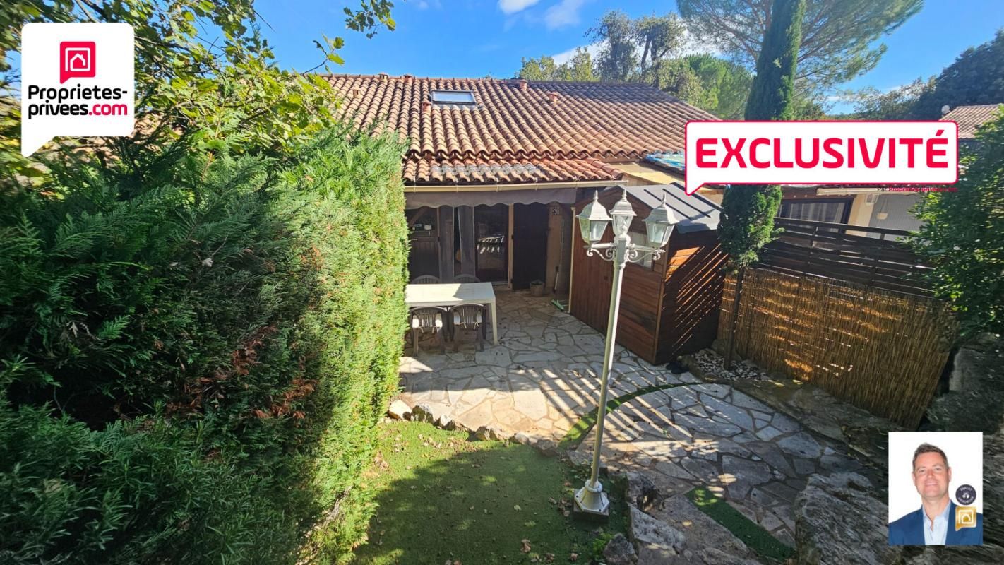SAINT-CEZAIRE-SUR-SIAGNE Maison jumelée 2 pièces 27 m2 avec jardin et 1 place de parking dans résidence 4