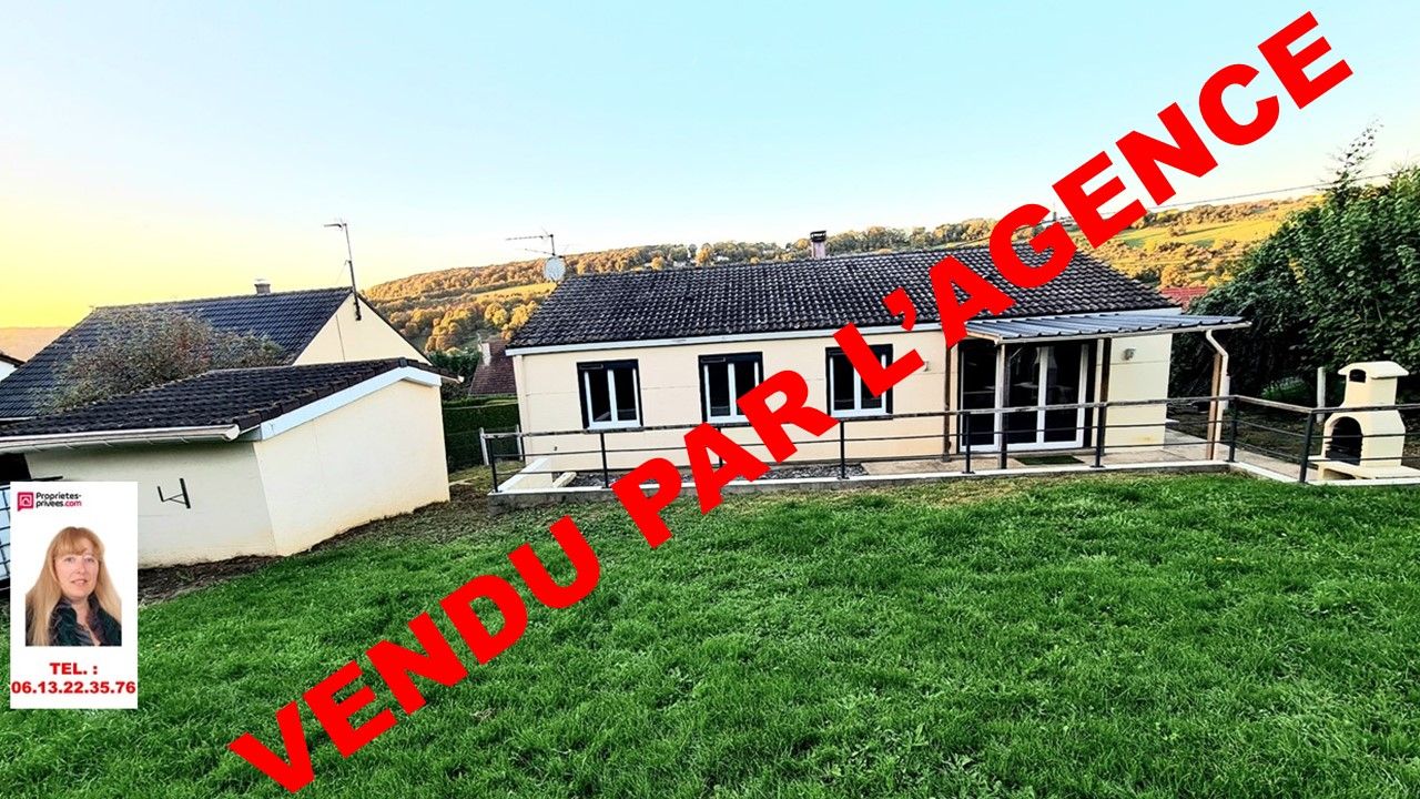 vENDU PAR L'AGENCE 6 Les Andelys - Maison de plain pied entièrement rénovée de 93 m2 - 3 chambres - sur un terrain de 852 m2