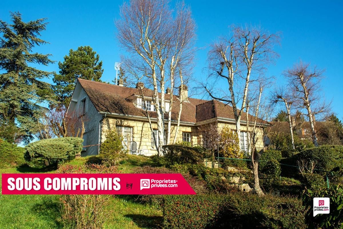 (95450) SERAINCOURT, Maison 5 pièce(s) , sous-sol total, combles aménageables, magnifique jardin