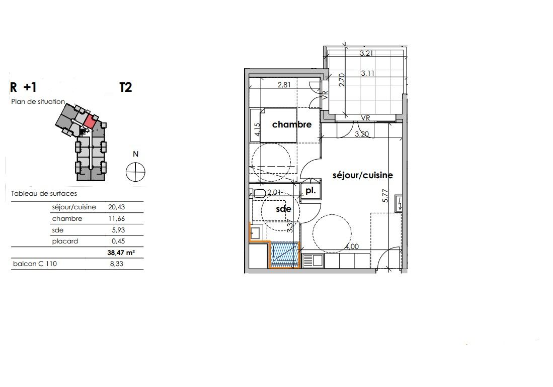 SAUVIAN Savourez le charme méditerranéen. Appartement T2, avec bacon 2