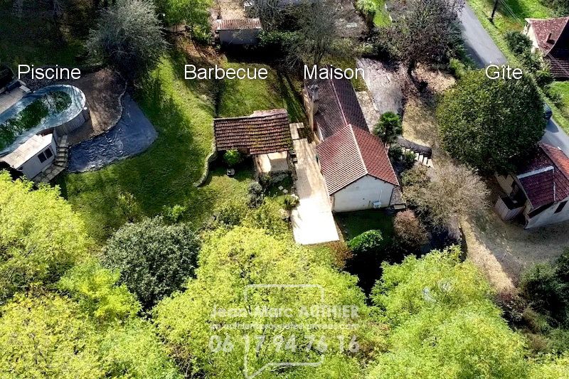 LE BUGUE Maison de plain-pied 2 ch.avec gîte et piscine à 2 mn des commerces 2
