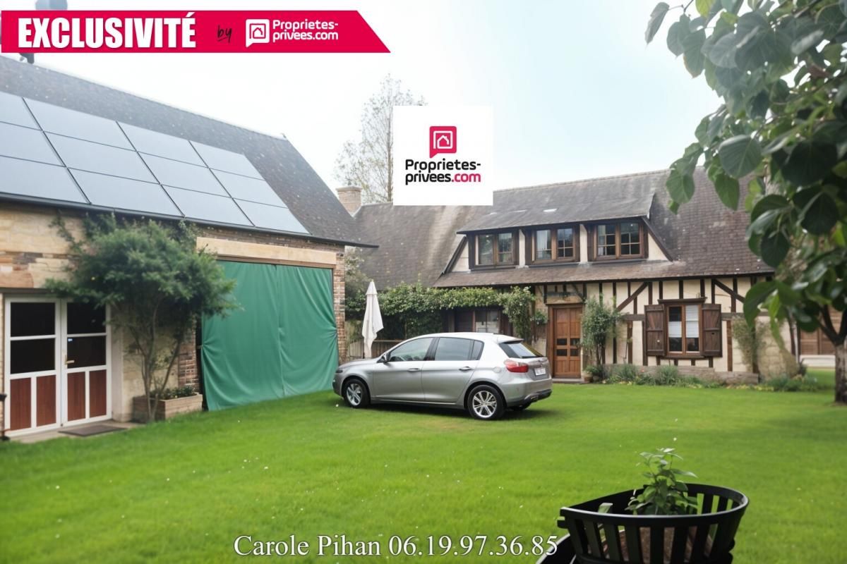 Maison normande à colombages avec terrain de 650 m², proche de Verneuil-sur-Avre