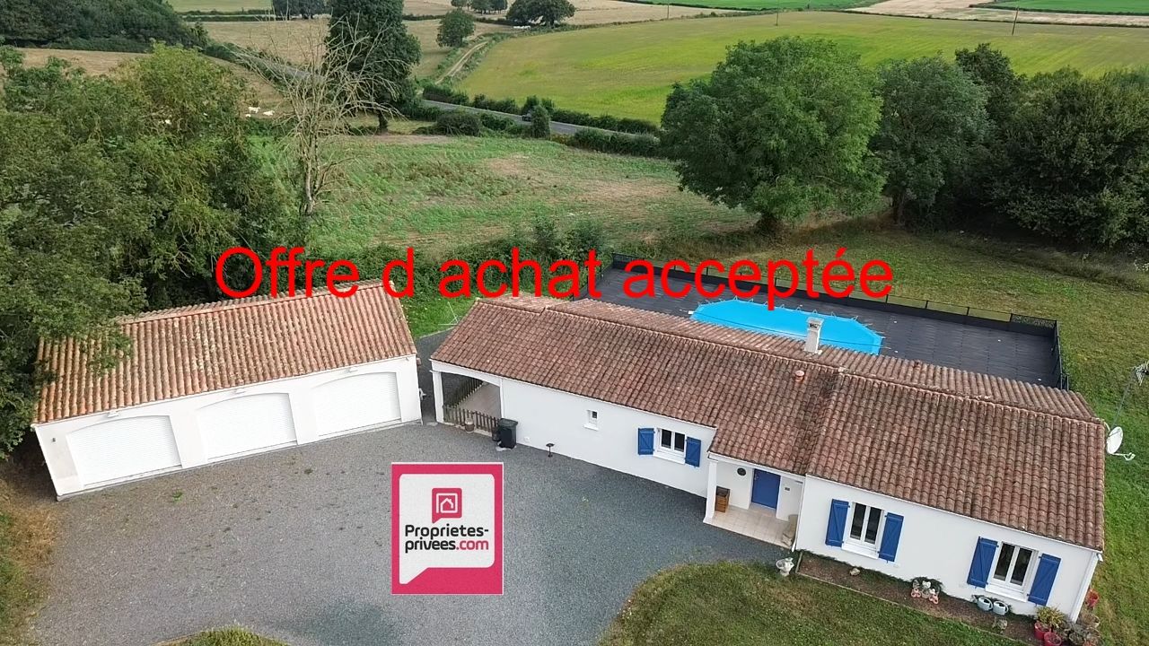 Maison  124 M2 , 3 CHAMBRES  , PISCINE , GARAGE 80 M2, VUE DEGAGEE