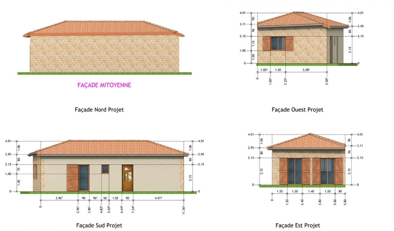 SAINT-ANDRE-DE-CUBZAC Terrain Verac 210m² 2