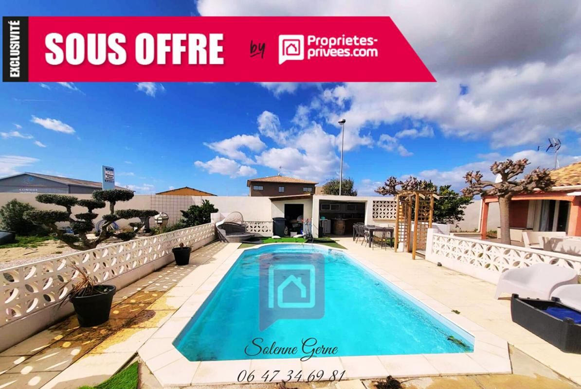 Villa Vendres 4 pièce(s) 114 m² sur parcelle de 825 m²