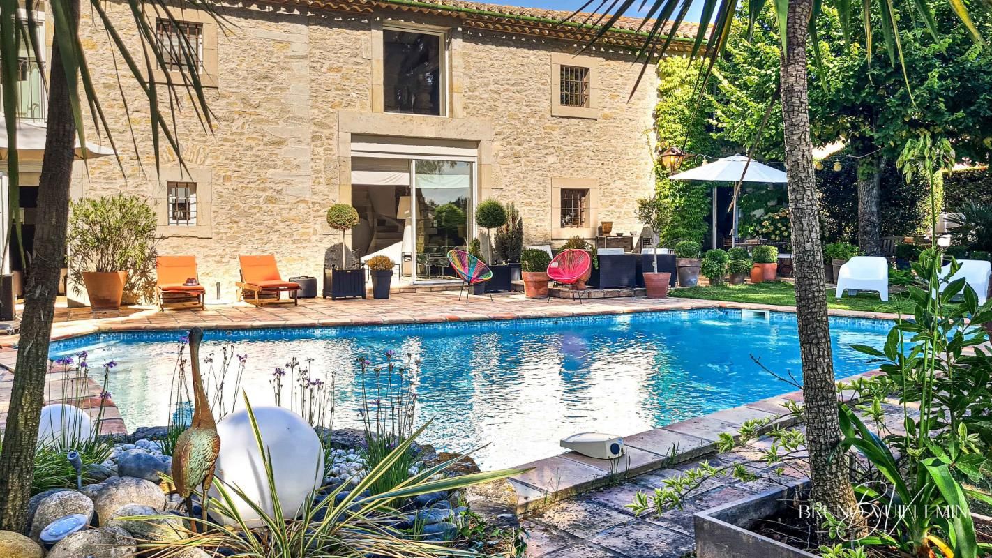 CARCASSONNE DEMEURE DE CHARME R+1 286m² sur TERRAIN 1237m² avec PISCINE 3