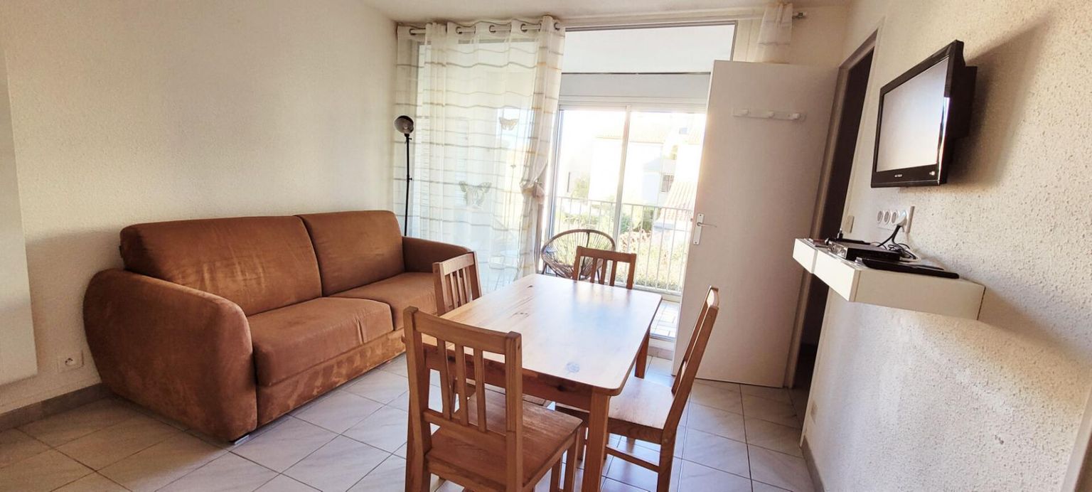 Appartement Narbonne Plage T2 Cabine + Loggia