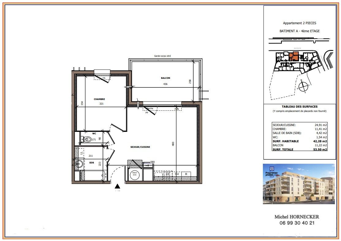 BEZIERS T2 avec balcon, en plein coeur du centre-ville dynamique 3